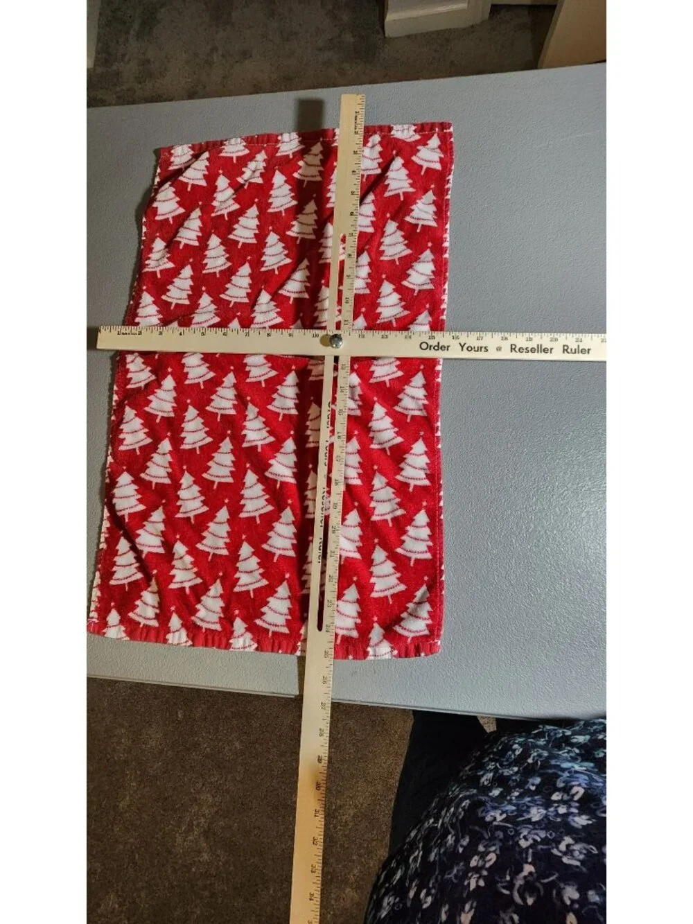 Christmas Hand Towels Set of 3 Cardinals Trees Cotton Cottagecore Holiday Decor